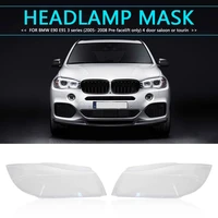 replacement headlight lens for bmw e90 e91 3 series 05 08 4 door saloon touring lamp cover replacement lens parts