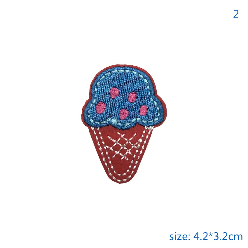 12 шт./лот Накладные железные патчи с мультяшными морожеными для ремонта детской одежды, шитья, ткани, аппликаций для тортов, ручной работы, знаков на пальто.