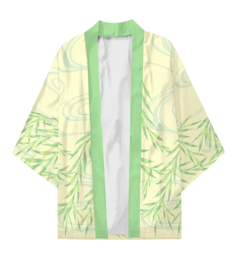 Японское кимоно с накидкой из аниме Хиро овца вязаный кардиган унисекс