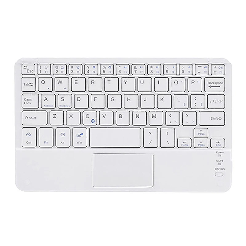 Беспроводная клавиатура с тачпадом Поддержка IOS Windows Android OS беспроводные Bluetooth