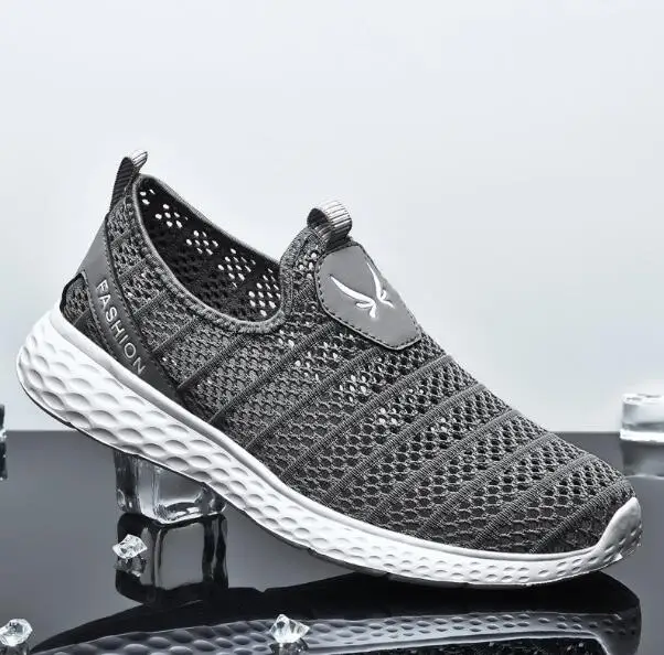 Новинка 2020 Мужские Повседневные слипоны женские кроссовки дышащая обувь мужская