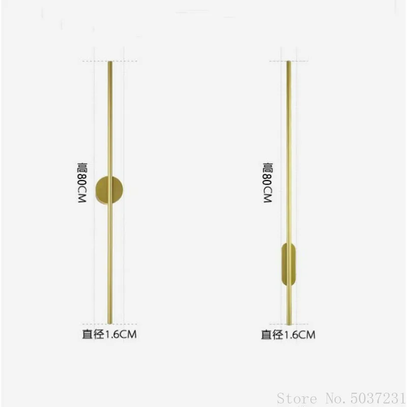 Дизайнерская Минималистичная настенная лампа простая современная прикроватная