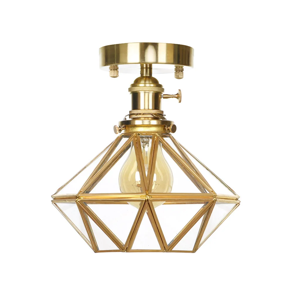 

9 style modern minimalist LED copper ceiling lamp bedroom corridor kitchen decoration lamp cafe garden living room ceiling light