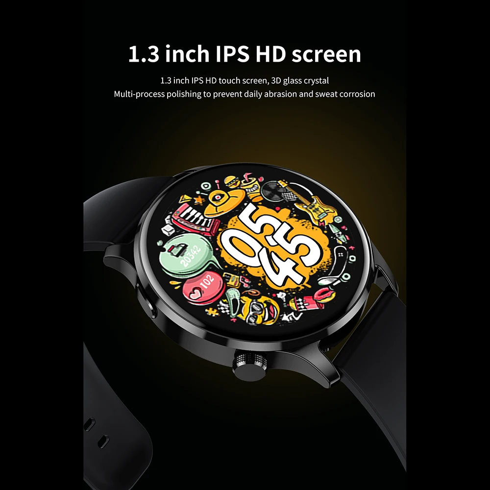 Мужские Смарт часы для фитнеса спортивные IP67 водонепроницаемый браслет Bluetooth