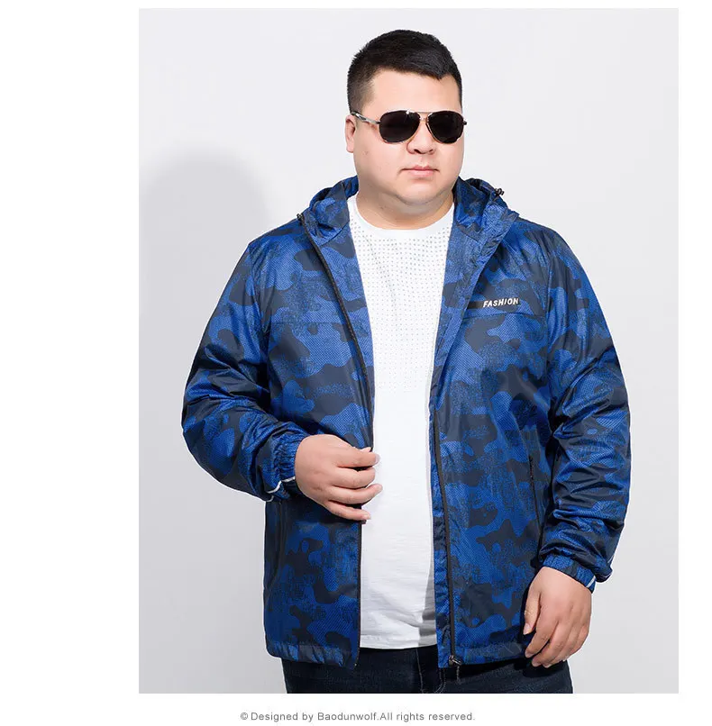 Плюс 10XL 8XL 6XL 5XL новая ультра тонкая куртка мужская брендовая одежда светильник