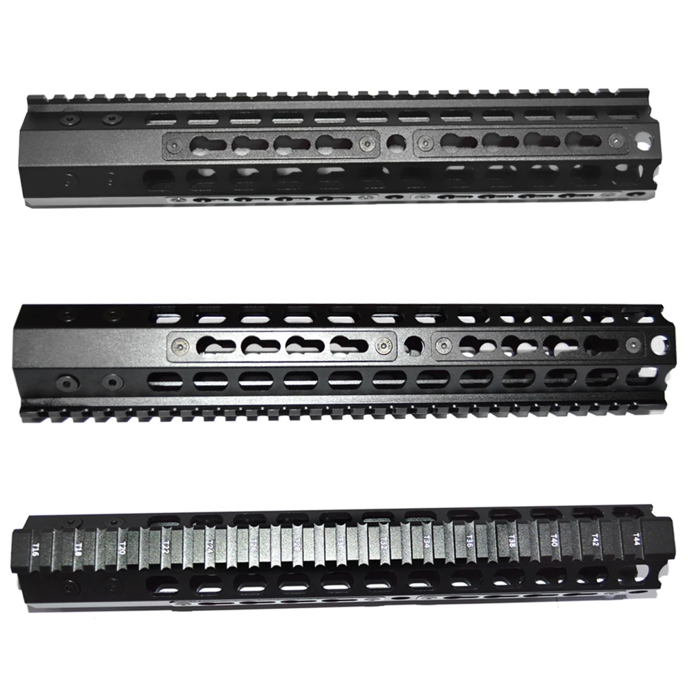 " 12" дюймов AR15 поплавок Keymod MLOK Handguard Пикатинни для охоты Тактический M4 M16 прицел Крепление