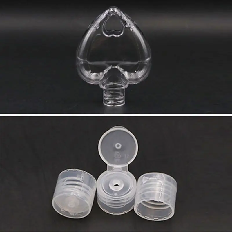 5 шт. 50 мл многоразовый портативный пульверизатор для сердца бутылка спирта