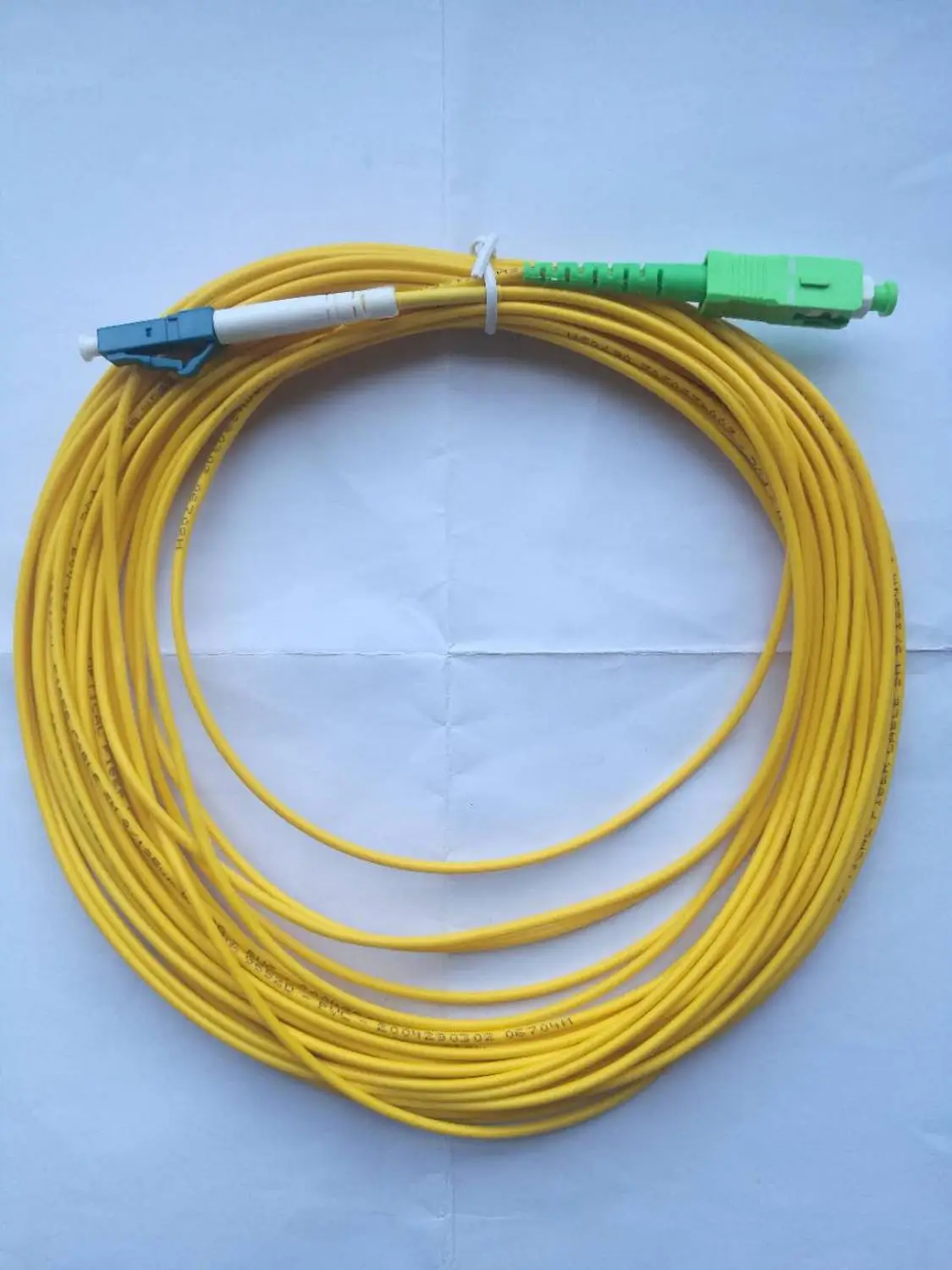 10 шт. SC/APC-LC/UPC одномодовый волоконно-оптический патч-корд 1 м 2 3 5 SC Pigtail Jumper FTTH