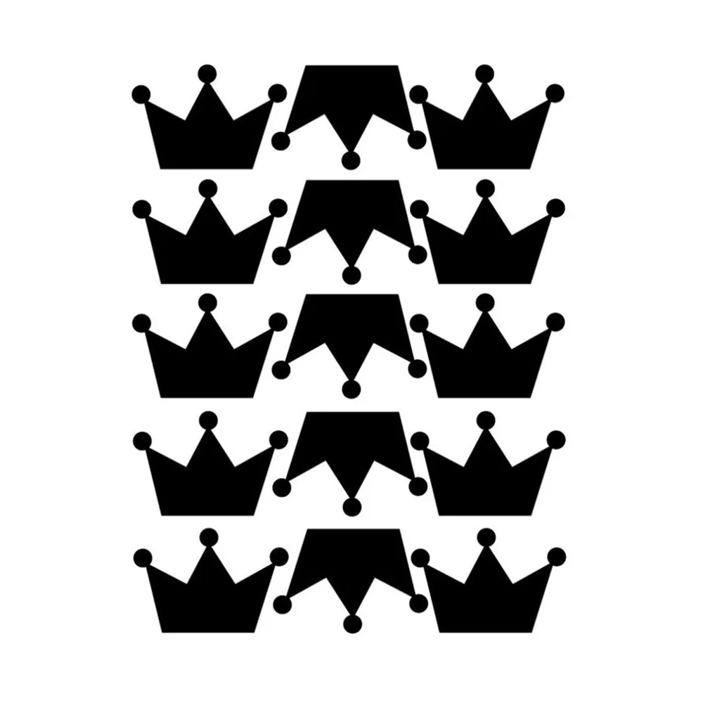 Креативная Принцесса Корона Наклейка на стену милые красивые украшения для дома