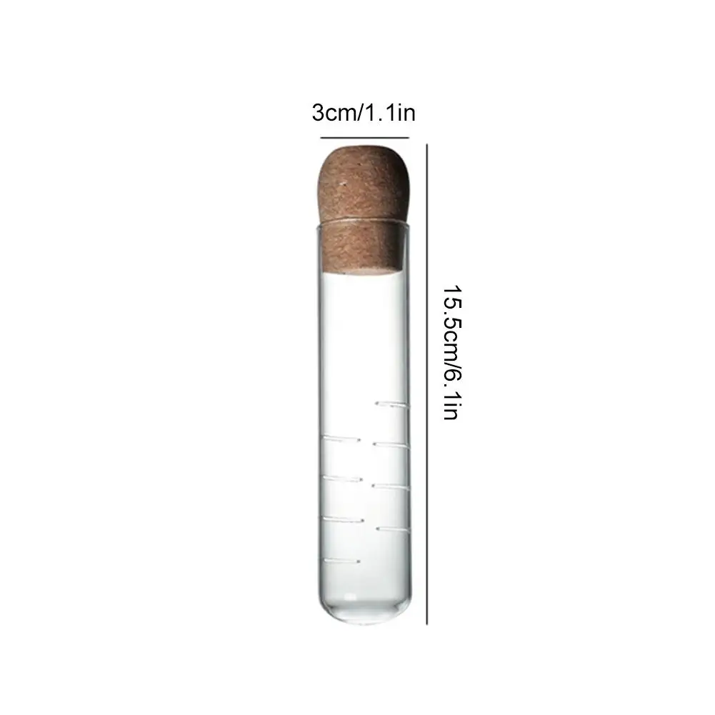 

Glass Tea Infuser Empty Bottle Mini Transparent Tea Strainer Cork Glass Bottle Tube Brewing Test Tube Tea Set Home Kitchen Tools