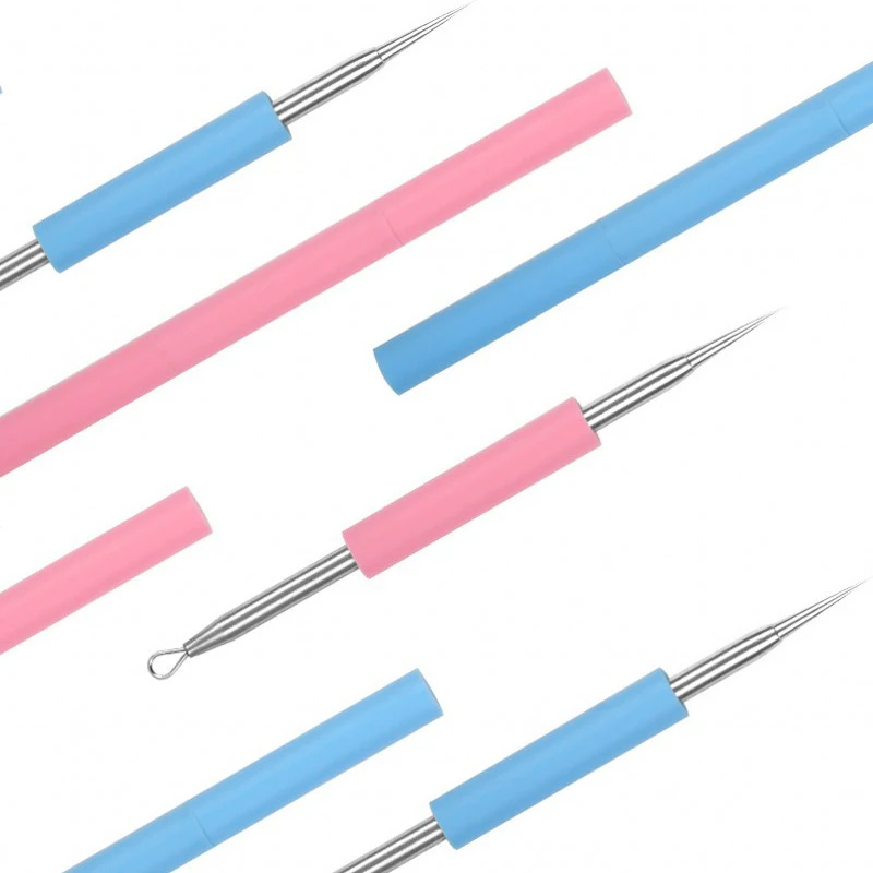 Инструмент для удаления чёрных точек и комедонов из нержавеющей стали |