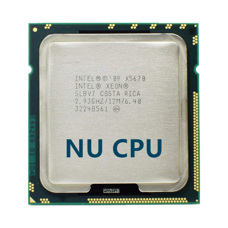

Intel Xeon X5670 2.933 GHz Six-Core Twelve-Thread CPU Processor 12M 95W LGA 1366