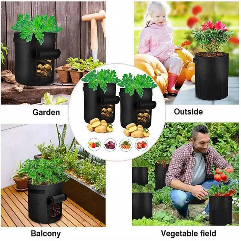 Фотоальбом для выращивания растений увлажняющий мешок домашнего сада 4/7/10