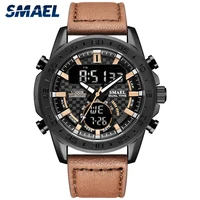 men watches fashion sport relogio masculino stainless steel case leather sl 1407 watch quartz business reloj hombre wristwatch