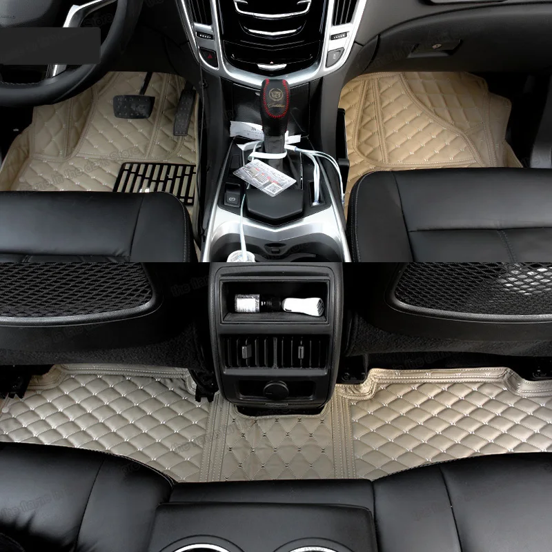 Lsrtw2017 Авто Стайлинг автомобиля коврики для Cadillac SPX 2010 2011 2012 2013 2014 2015 2016 аксессуары