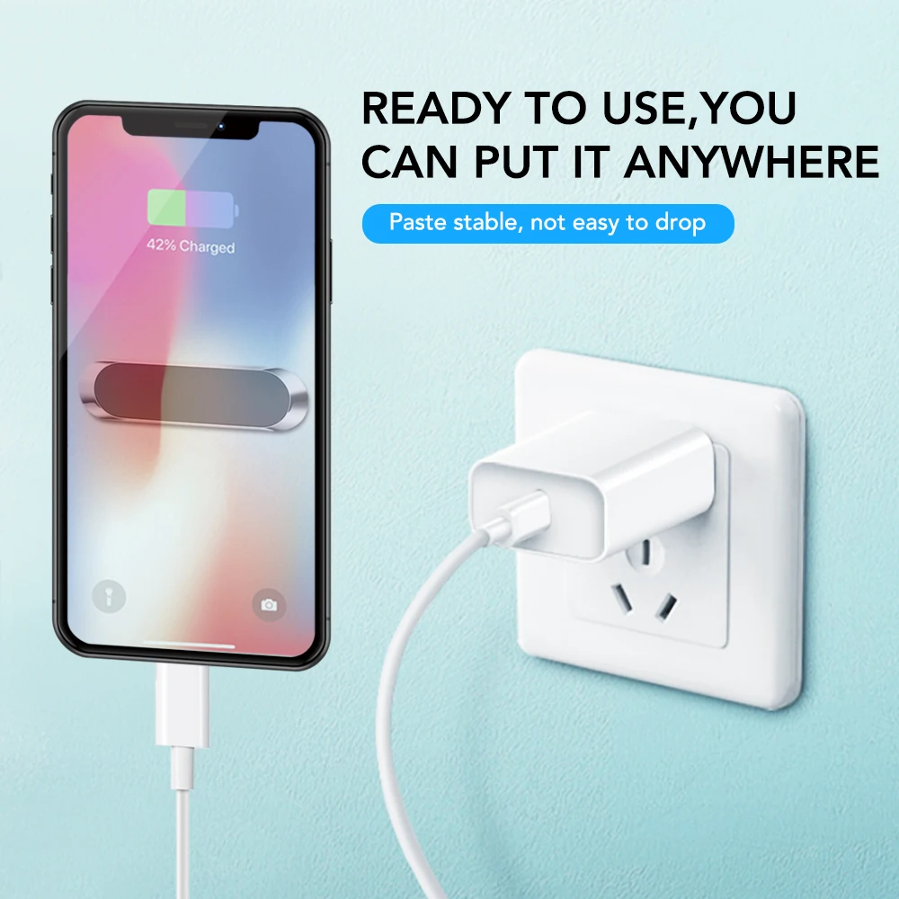 Универсальный магнитный автомобильный держатель для телефона iPhone 7 6s 5s 8 Xiaomi Huawei