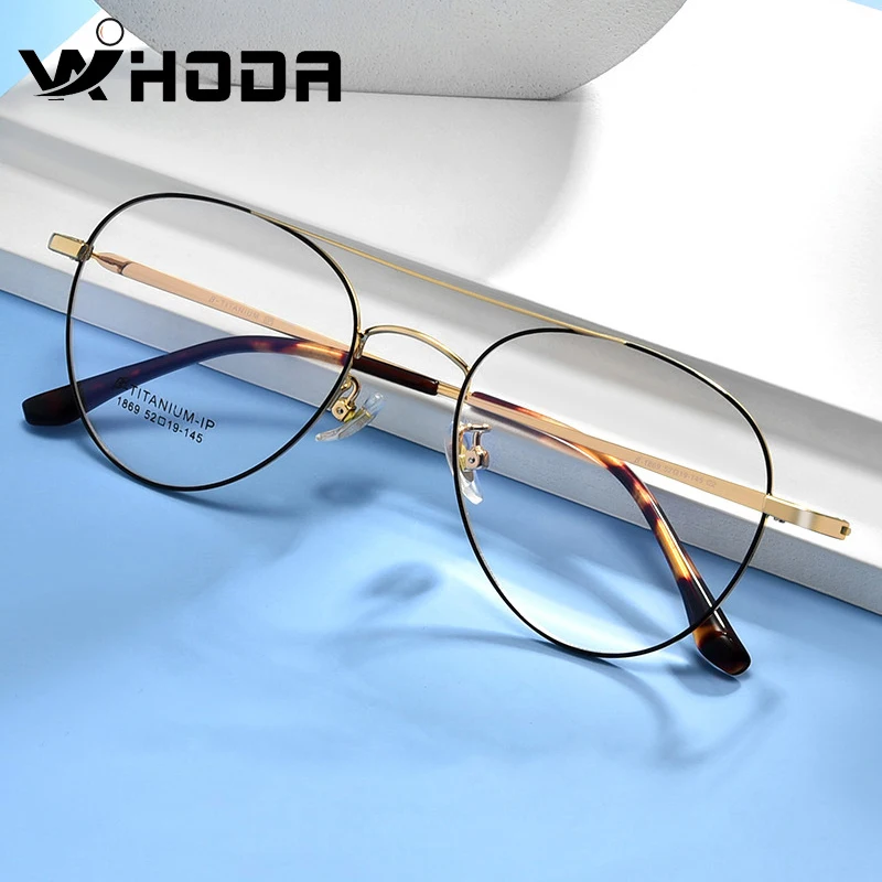 Чистый β Титан пилот Мужской Бизнес оптическая оправа мужские и женские очки для