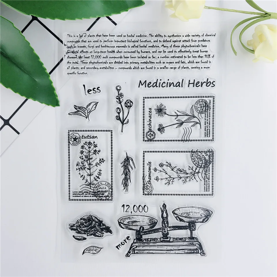 11*16 балансировочная этикетка прозрачные штампы Bullet Journal Seal для скрапбукинга