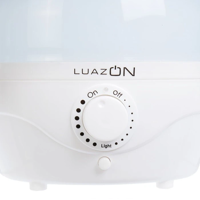 Humidifier LuazON LHU-04 ultrasonic 2 L 18 W white 2919724 Humidifiers Air Household appliances for kitchen home Small Conditioning Appliance |