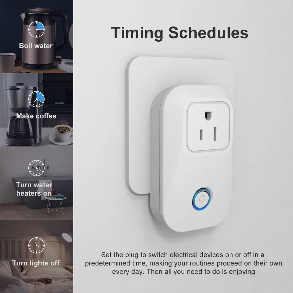 Умная розетка Itead Sonoff S20 Wi Fi с пультом дистанционного управления таймер для