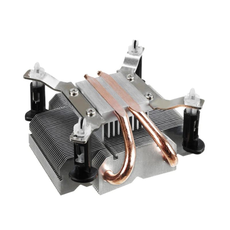 Кулер Master V200 HTPC ультратонкий 2 heatpipe cpu Радиатор для Intel 1155/775 90 мм 3pin компьютера