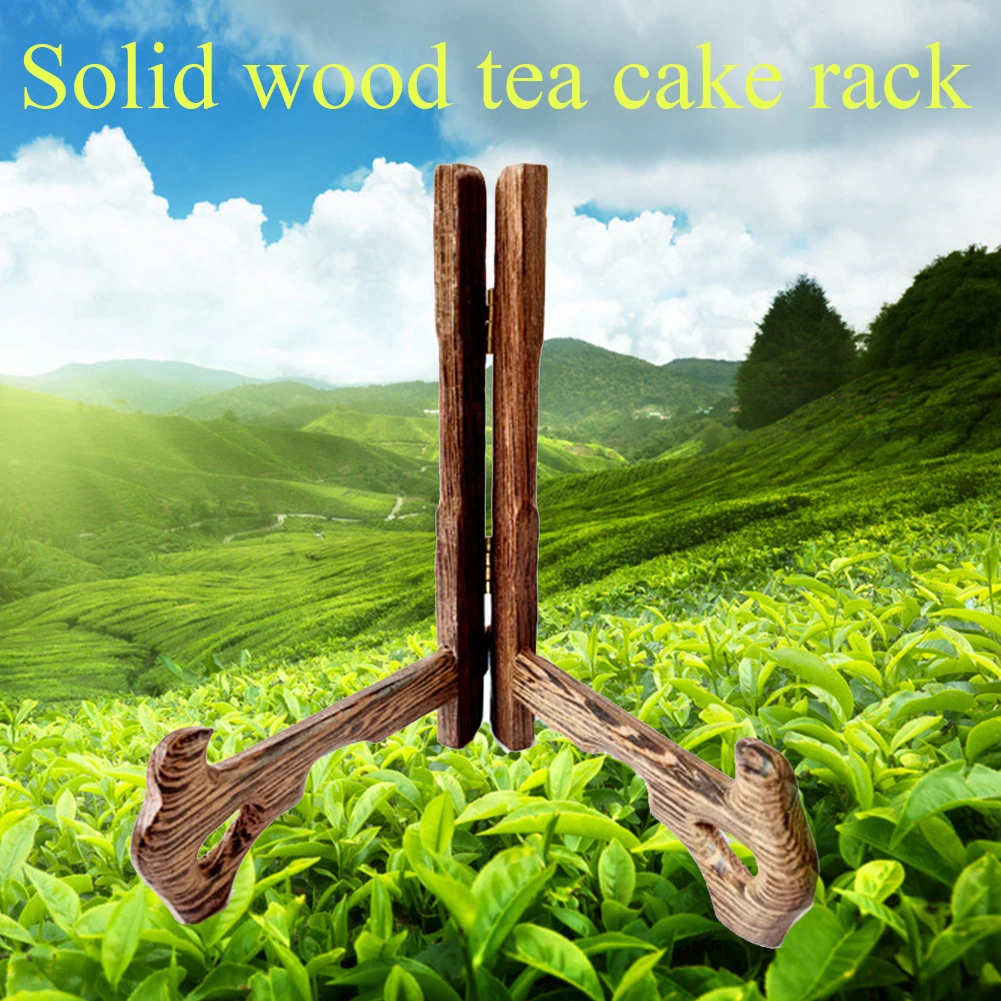 2 шт. держатель Твердые выставки экономии пространства чай cd-дисплей стенд