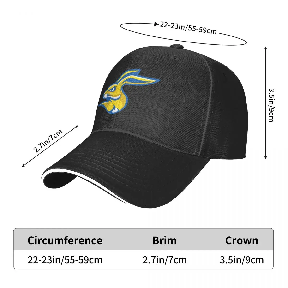 

Baseball Cap Men South Dakota State Fashion Caps Hats for Logo Asquette Homme Dad Hat for Men Trucker Cap