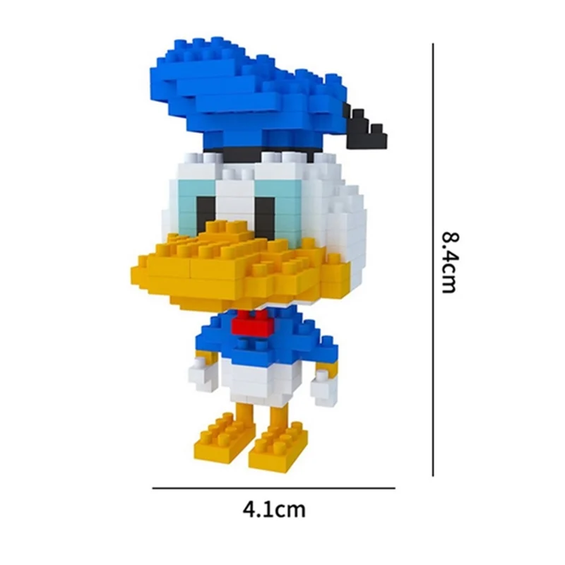 Диснеевских мультфильмов здания мини Микки Маус строительные блоки Кирпич