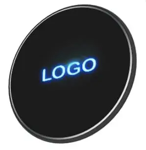 Домашнее Беспроводное зарядное устройство адаптер светодиодное