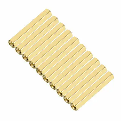 

20pcs Brass Straight PCB Pillar Female Thread Hex Standoff Spacer M3x5x29mm