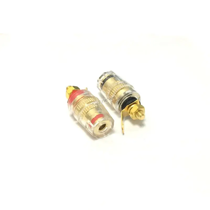 10 шт. 32 мм разъем типа банан гнездовой винтовой Коннектор с накатанной головкой