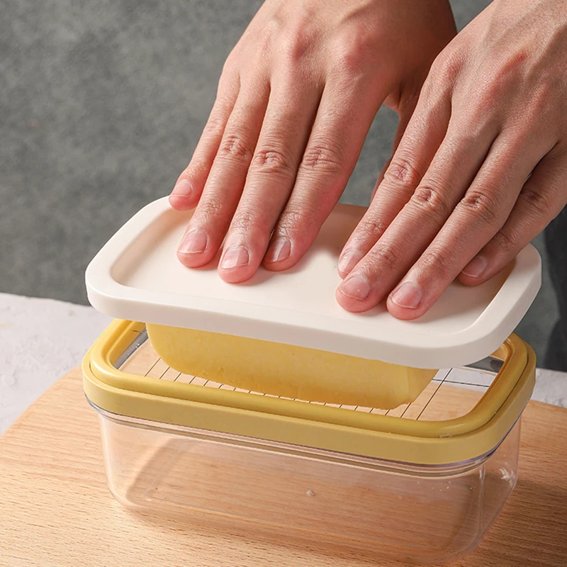 

Контейнер для хранения масла, прямоугольный контейнер из нержавеющей стали для хранения сыра