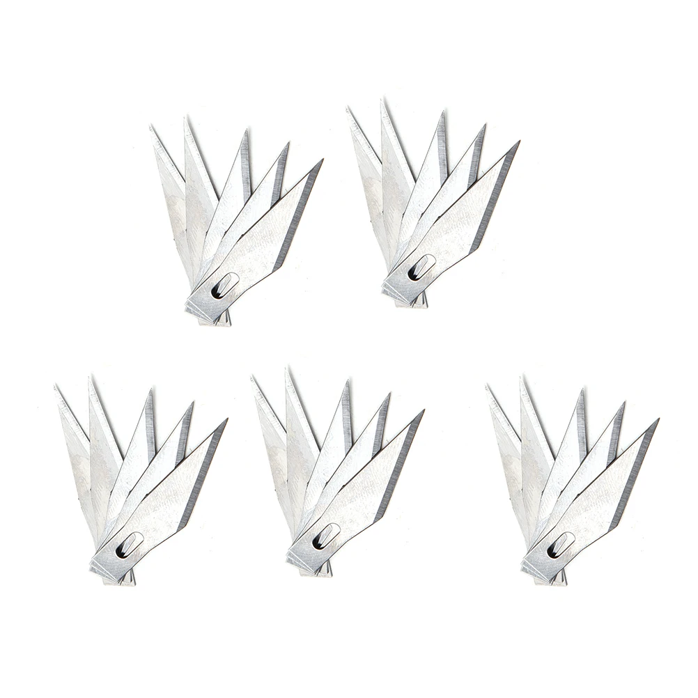 

Mini crafts blades for Blades Craft ArtworkCuttingDIY Carving Stencil Scoring Hobby Model Repairing Scalpel Knife 10Pcs/lot