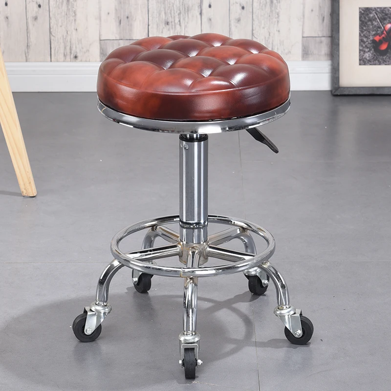 Косметический табурет Парикмахерская стул парикмахерский поворотный лифт