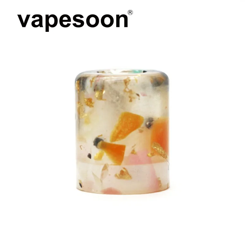 

20pcs High quality Noctilucent Drip Tip Luminous E-Cigarette Mouth Fit LostVape Orion Q Pod Kit /DNA GO Pod Kit Fast Shipping