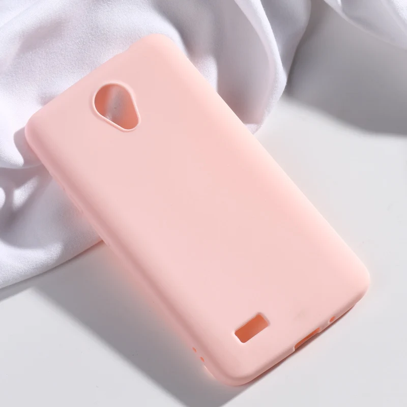 Карамельный цвет силиконовый чехол для мобильного телефона крышка Vivo Y22 Y21 Y25