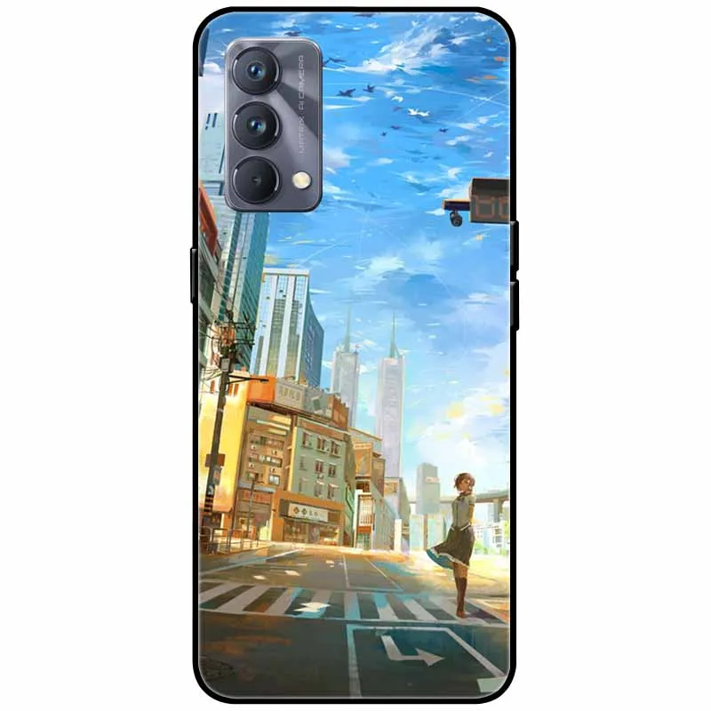 Phone Case For Realme GT Master Edition Cover Silicone Soft TPU Funda for Realme GT Master 5G Cases Painted Cartoon Coque Para