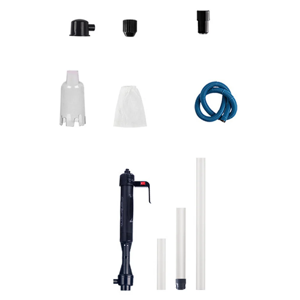 

1 Set Aquarium Water Changer Water Filtering Tool Fish Tank Cleaner With Adapter (US Plug)