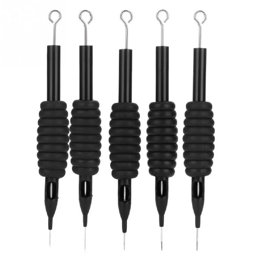 

10pcs RL RS M1 M2 F Tattoo Needle Sterile Disposable Tattoo Nozzle Needle Tips and Tube Grip Tattoo Gun Supplies Machine