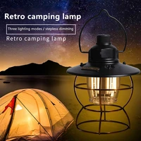portable lantern powerful flashlight lanterns 2000mah ipx4 3 modes usb rechargeable camping lamp spotlight emergency light