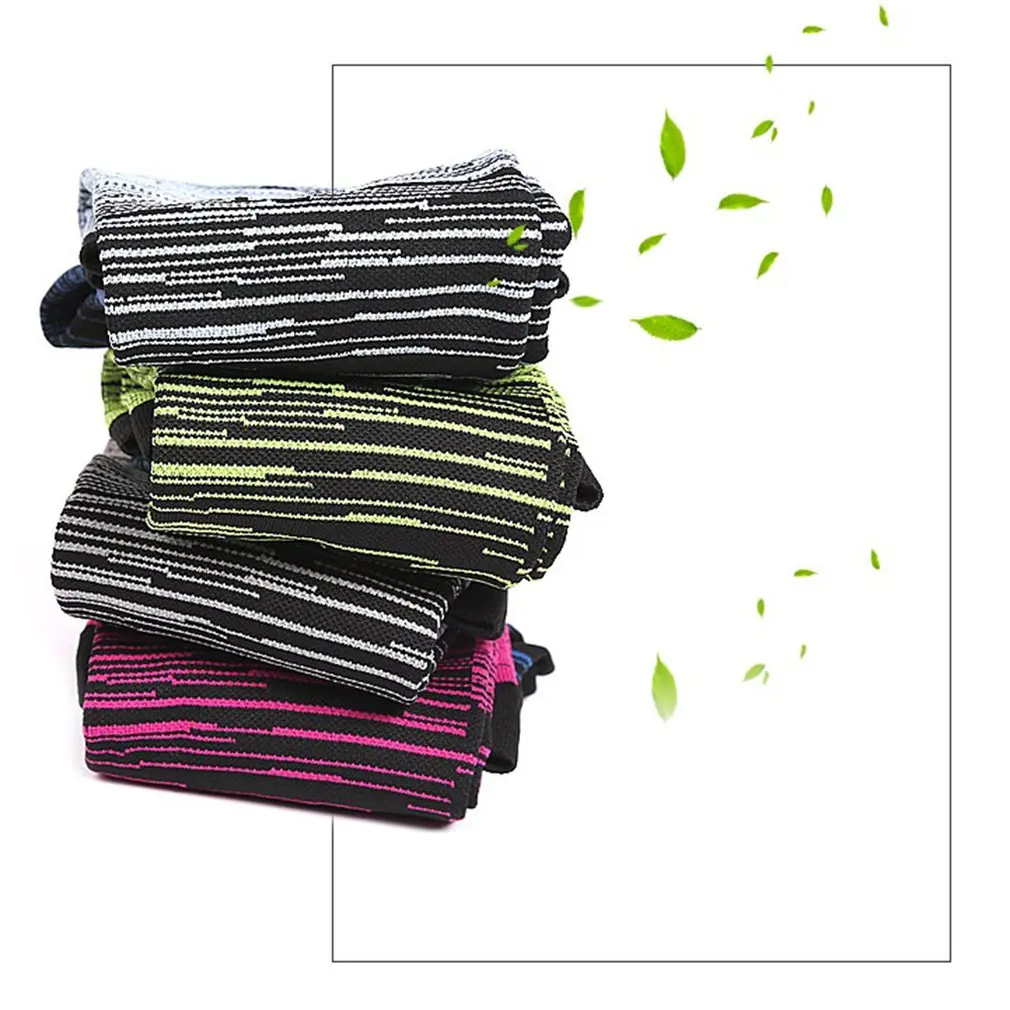 Спортивные высокие носки до середины икры с подтяжками для йоги фитнеса