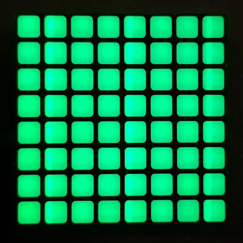 JY-MCU большой размер 8x 8 светодиодный квадратный сетчатый модуль-Каскадный красный, зеленый, синий и белый на выбор от AliExpress WW
