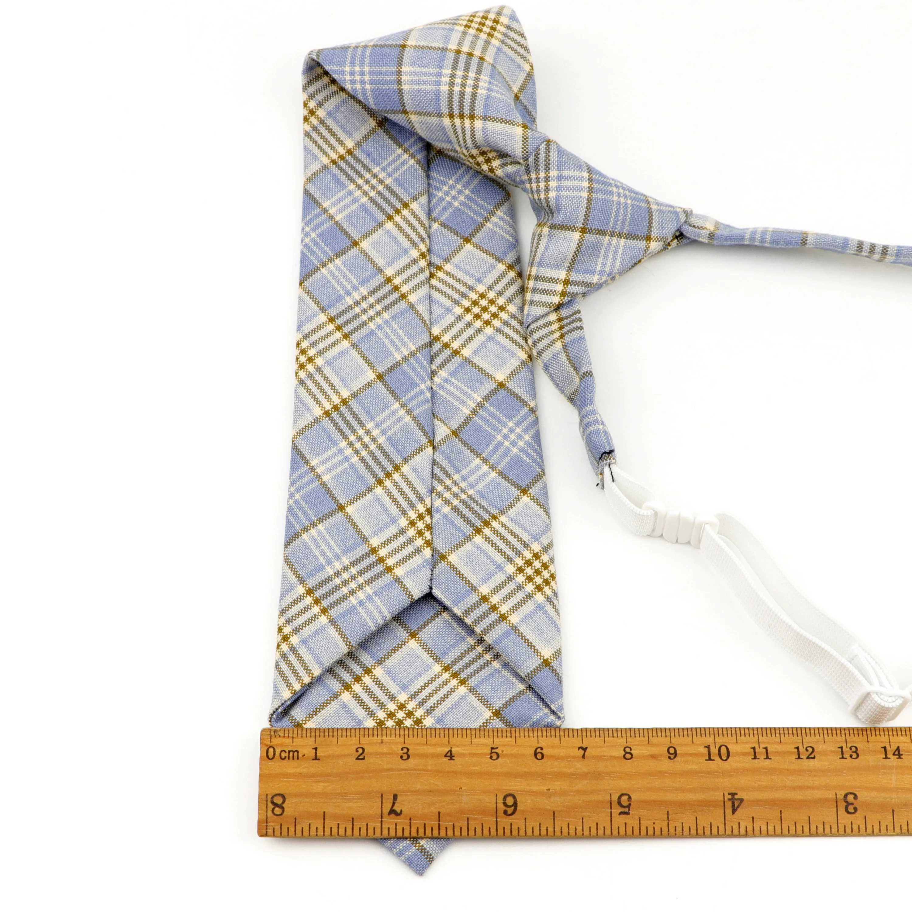 

College Striped Plaid Female Necktie Fashion School Professional Uniform Girl Student Waitress Staff Bow Tie Shirt Accessories