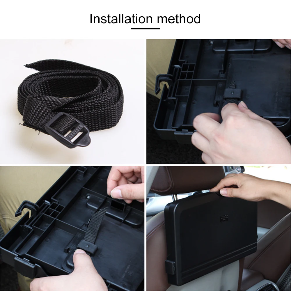 Новинка 2019 портативный автомобильный поднос на спинку сиденья практичный