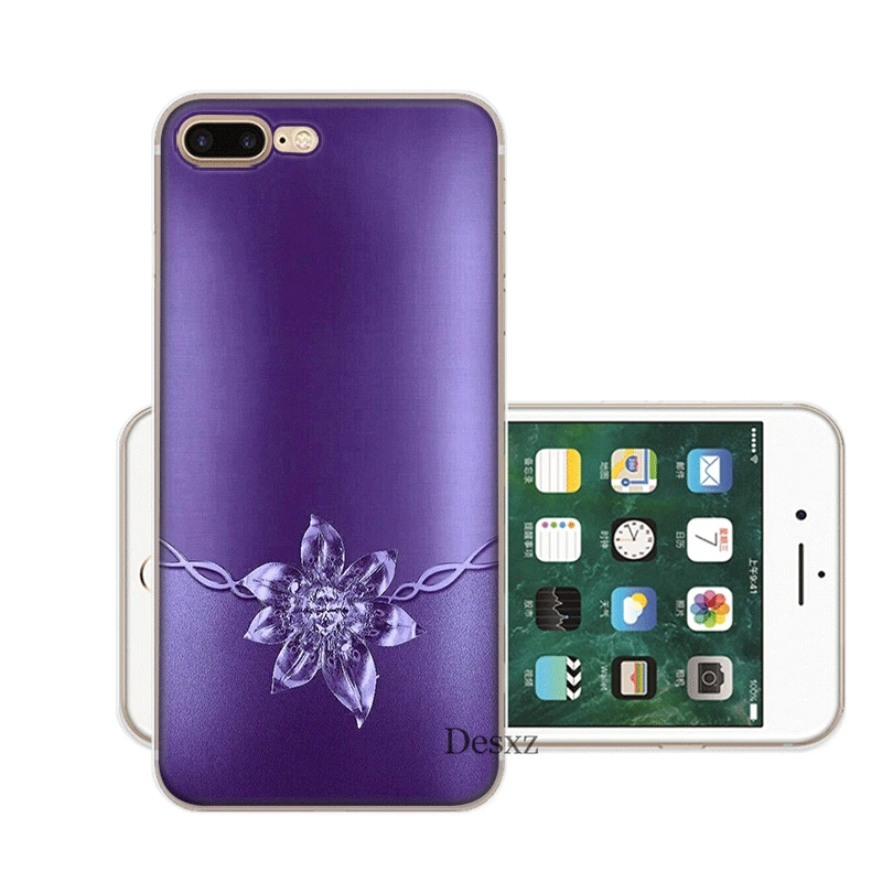 Чехол для мобильного телефона iPhone 11 Pro X XR XS Max 5 5S SE 6 6S 7 8 Plus жесткий чехол цветок с