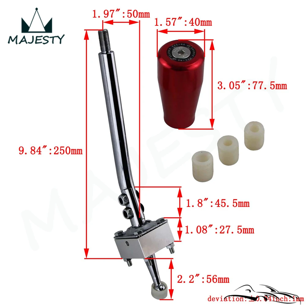 Короткий рычаг переключения передач + ручка подходит для Тойота Супра 5 скоростей