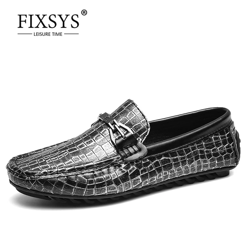 

FIXSYS Мода для мужчин; Лоферы с пряжкой; Легкая обувь на плоской подошве; Качественные женские мокасины мужские слипоны; Водонепроницаемые мо...