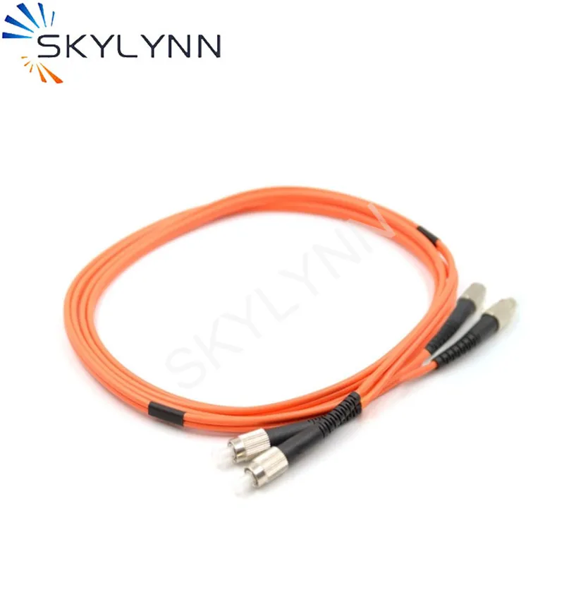 Многомодовый оптический патч-корд FC/UPC-FC/UPC 20 шт. длина 5 м OM2 Оранжевый LSZH оболочка