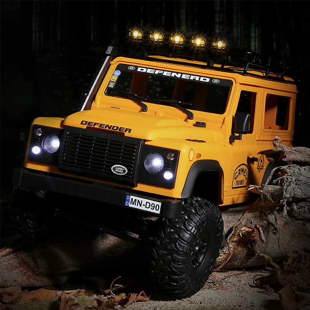 2021 NEW MN98 1:12 RC Car 2.4G 4WD RTR Version Rock Crawler Defender Pickup Remote Control Truck for Boys Gifts Toys | Игрушки и хобби