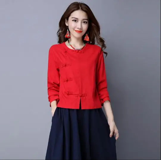 2019 Новая китайская женская национальная ветровка Ретро вышитая офисная